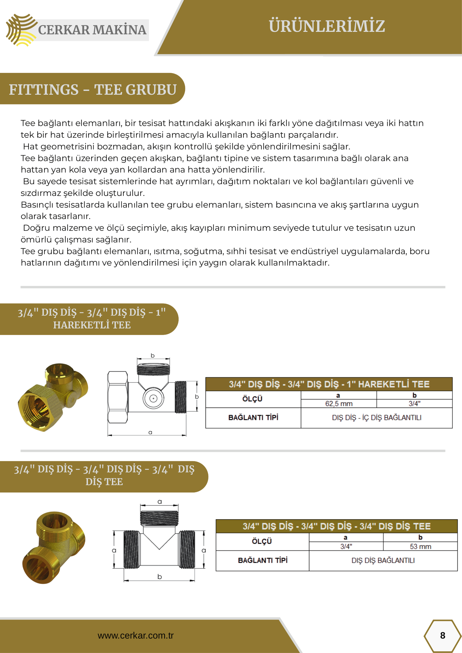 Cerkar katalog teknik çizim — sayfa 09 teknik çizimi