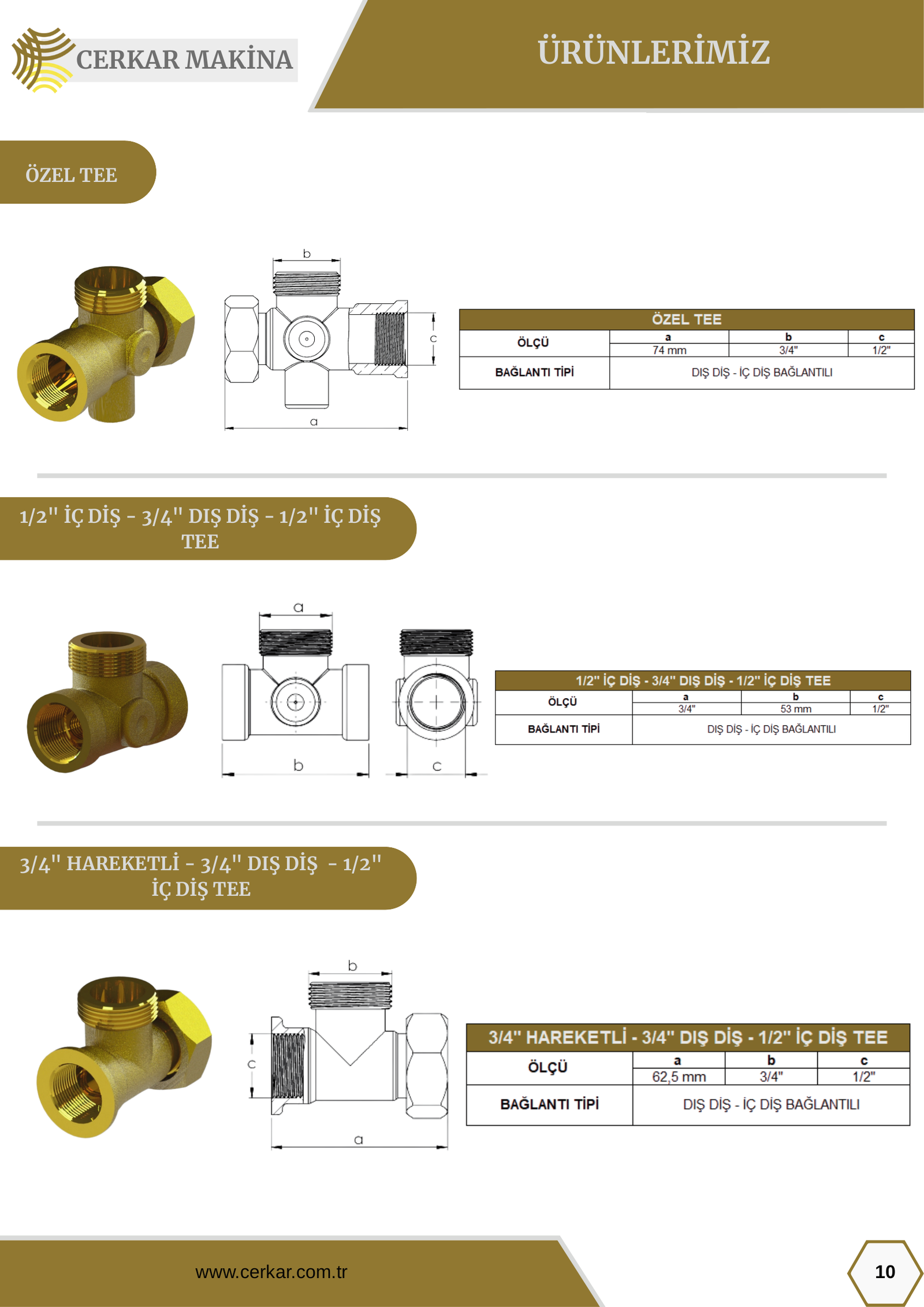 Cerkar katalog teknik çizim — sayfa 11 teknik çizimi
