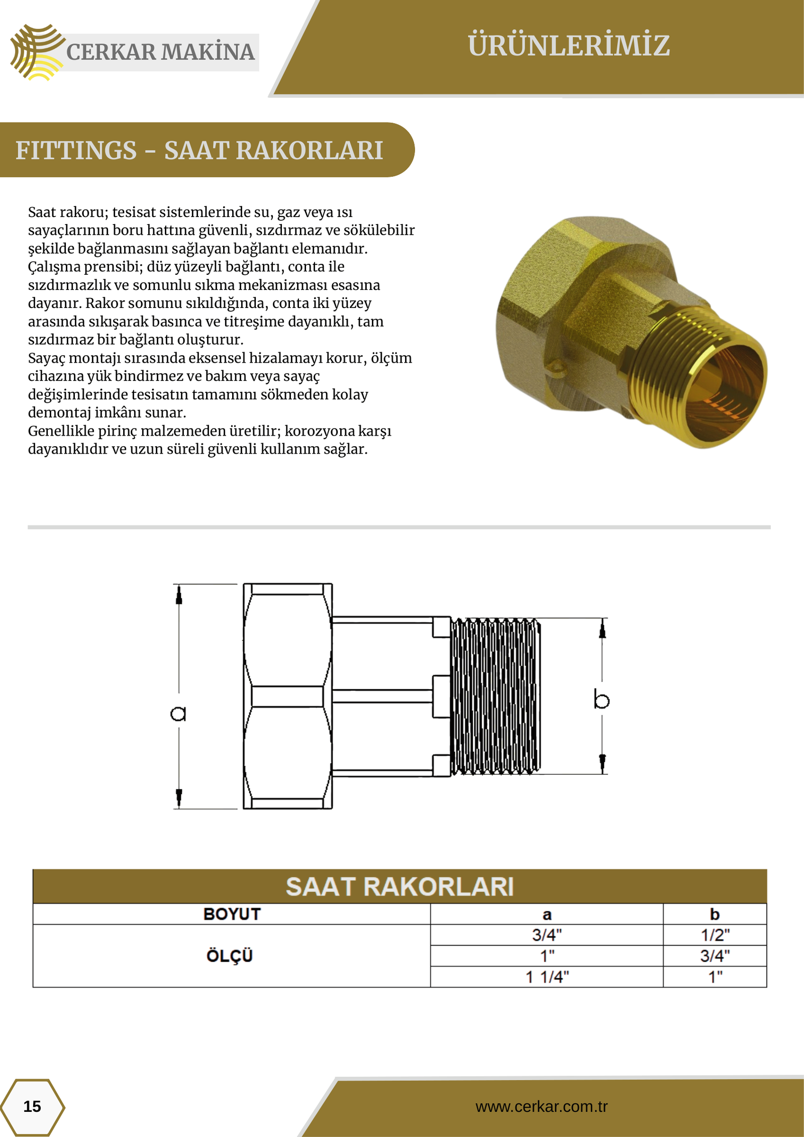 Cerkar katalog teknik çizim — sayfa 16 teknik çizimi